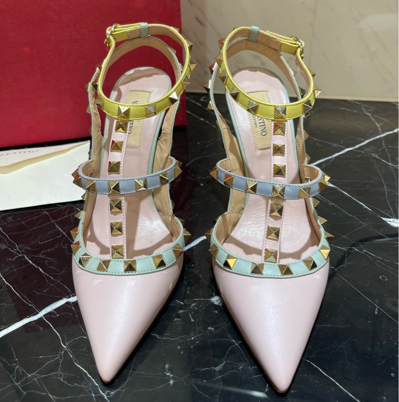 Valentino 限量色 高跟鞋-2