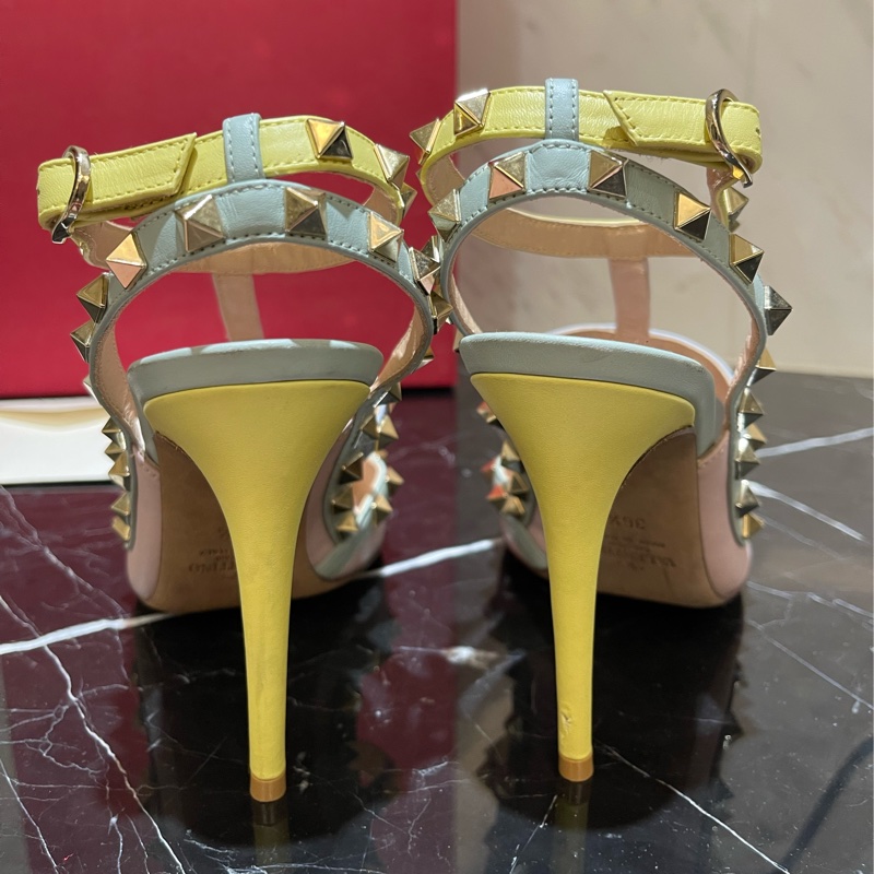 Valentino 限量色 高跟鞋-4