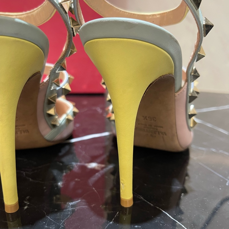 Valentino 限量色 高跟鞋-5