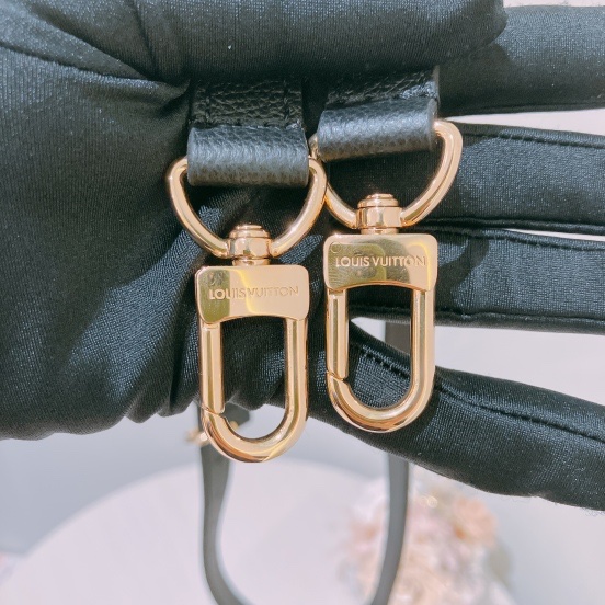 LOUIS VUITTON ONTHEGO PM 手提包斜挎包黑色老花紋SIZE BLACK-4