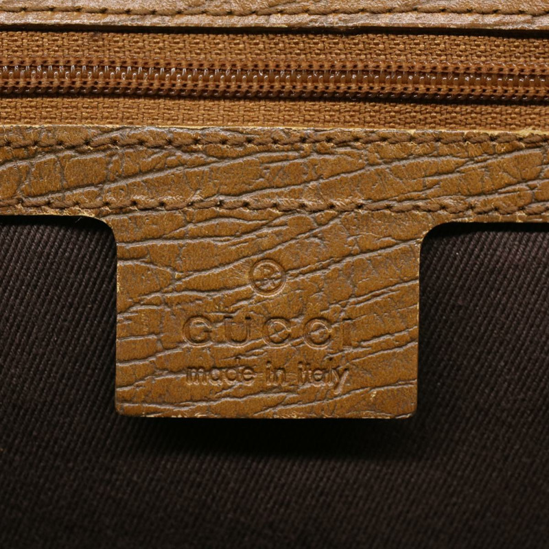 【日本直送】GUCCI GG 帆布竹節手提包米色 112530 正品 54011-9