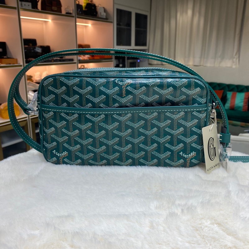 Goyard 相機包 發財綠色-0