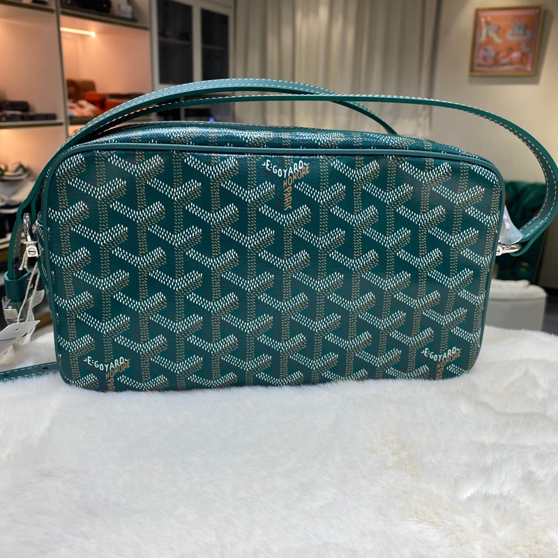 Goyard 相機包 發財綠色-1