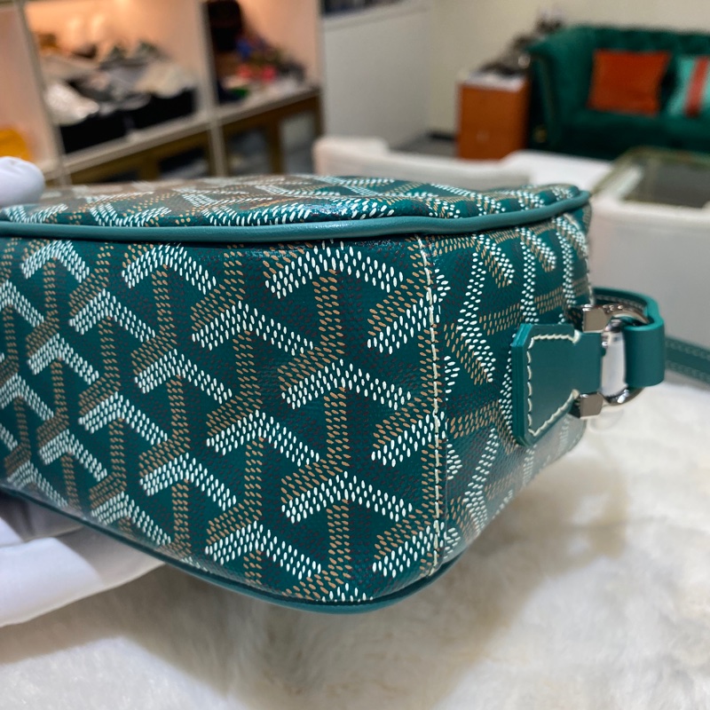 Goyard 相機包 發財綠色-4