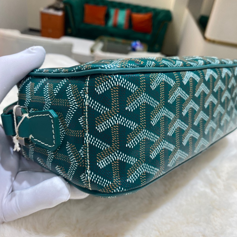 Goyard 相機包 發財綠色-5