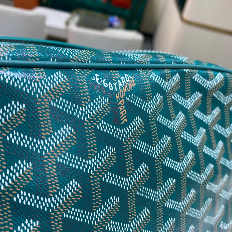 Goyard 相機包 發財綠色-6