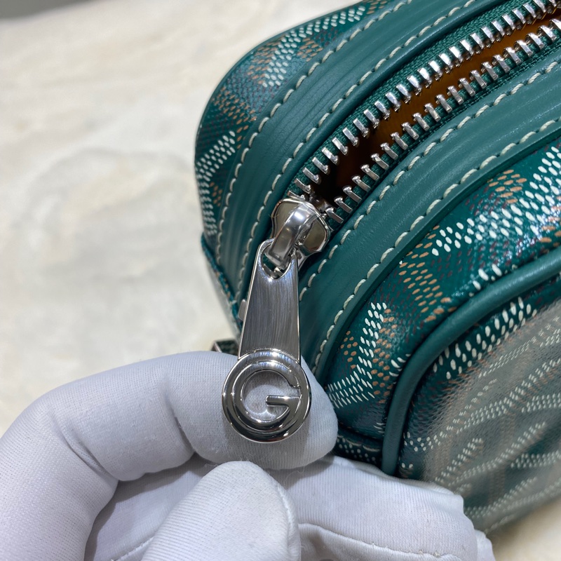 Goyard 相機包 發財綠色-7