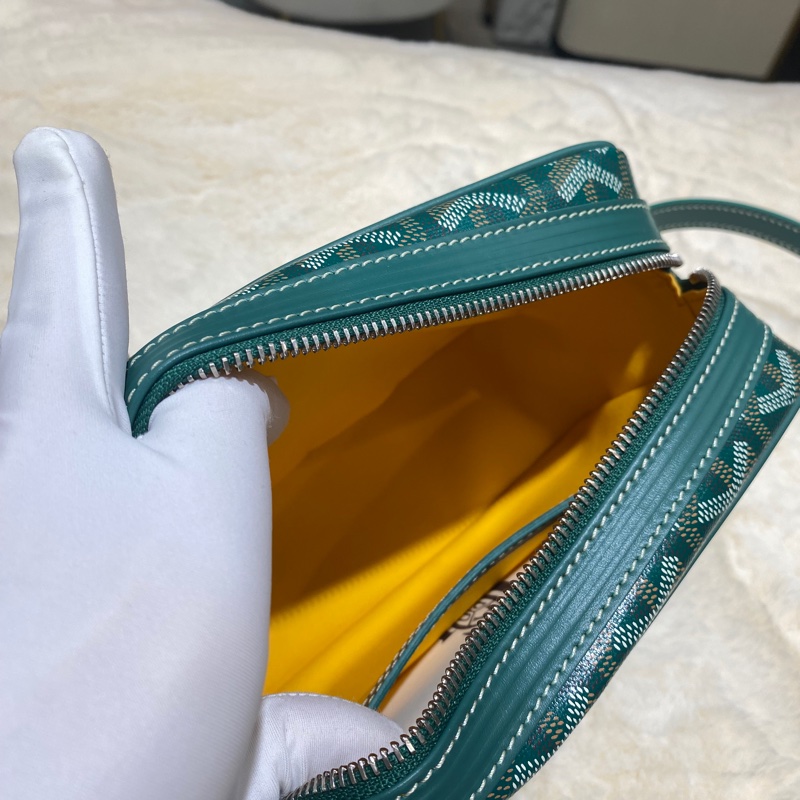 Goyard 相機包 發財綠色-8