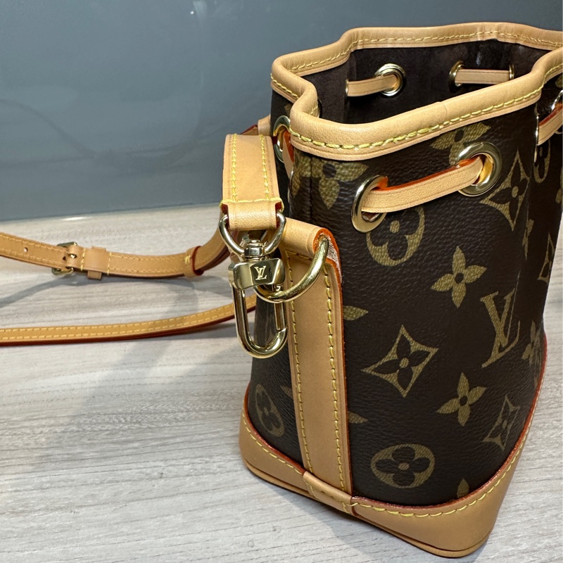 LV老花小水桶 Nano NOE 迷你水桶包-5