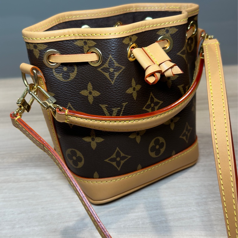 LV老花小水桶 Nano NOE 迷你水桶包-7