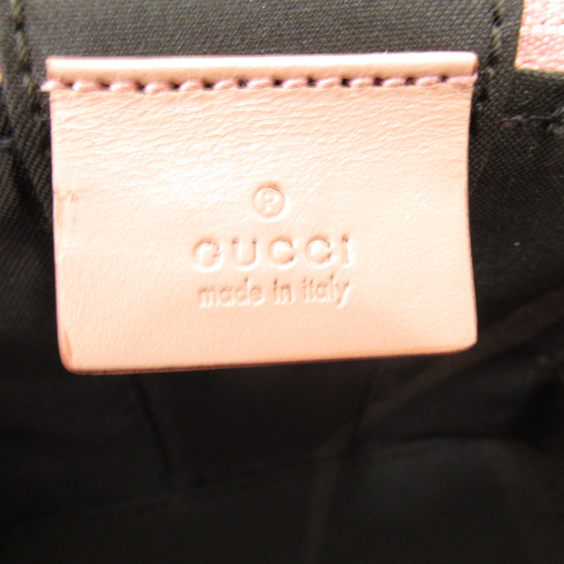 【日本直送】GUCCI 化妝包 039・1052 GG 帆布黑色二手女式-5