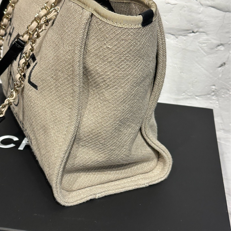 CHANEL 熊貓配色 小號沙灘包（新款）-3