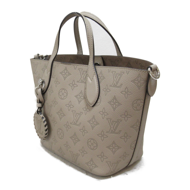 【日本直送】路易威登 Blossom PM 2way 單肩斜背包 M21849 Mahina 皮革 Galet-2