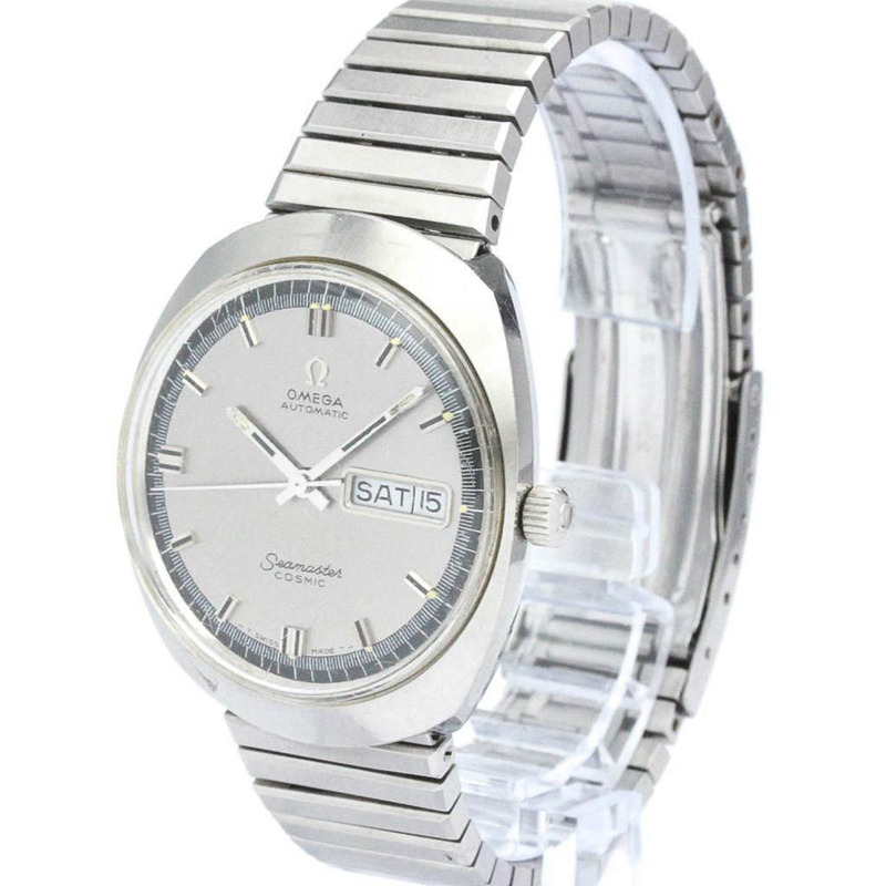 【日本直送】歐米茄海馬 Cosmic Cal 752 鋼自動男錶 166.035 BF565502-1