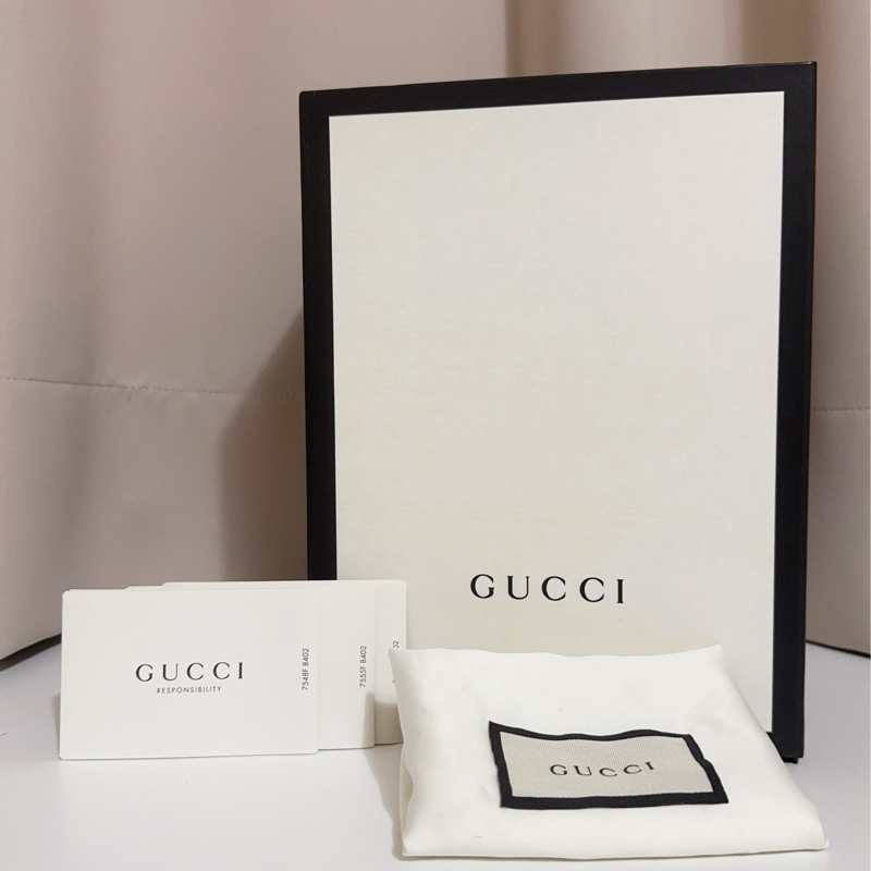 ［實品實拍］gucci 水桶包 二手 8.5成新 附盒子 保固卡 精品品牌 古馳 老花 名牌包 情人節 正品 側背包-8
