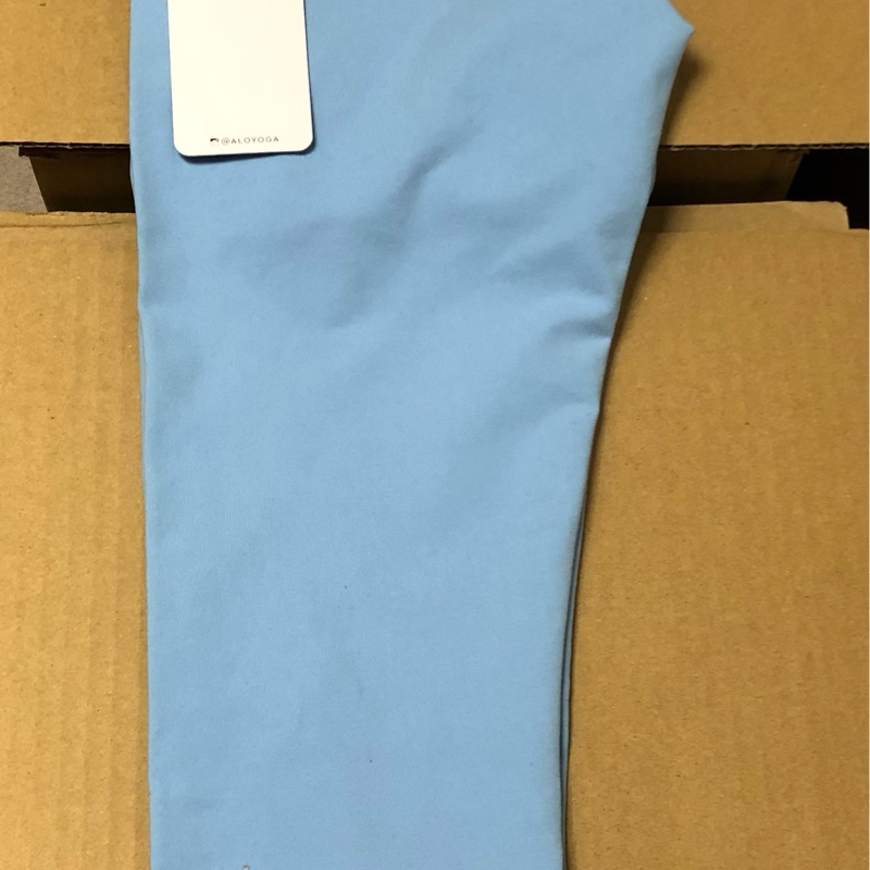 Alo yoga  XS 緊身瑜珈褲天空藍-1