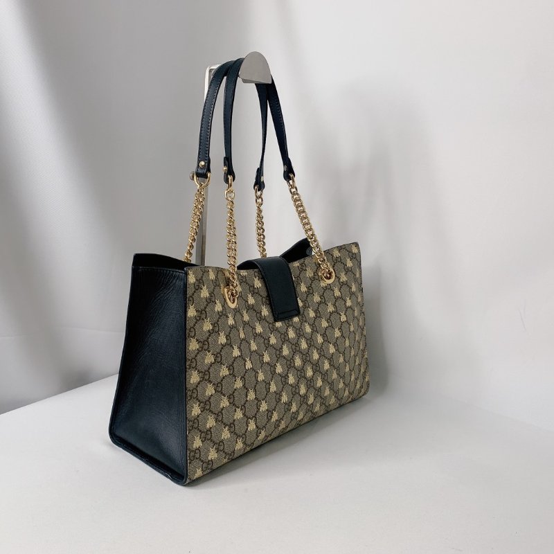 GUCCI PADLOCK GG中款蜜蜂肩揹包-5