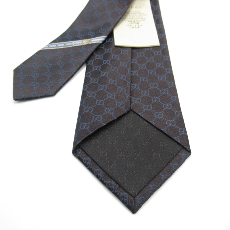 【日本直送】GUCCI 領帶 真絲黑色 全新男式-2