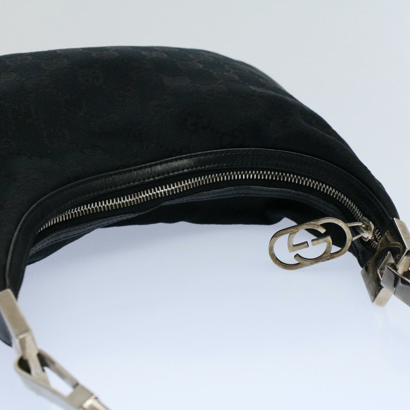 【日本直送】GUCCI GG 帆布單肩包黑色 001 3812 正品 yk8676-5