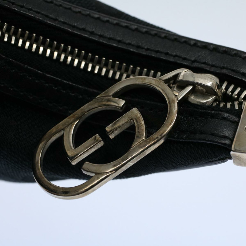 【日本直送】GUCCI GG 帆布單肩包黑色 001 3812 正品 yk8676-7