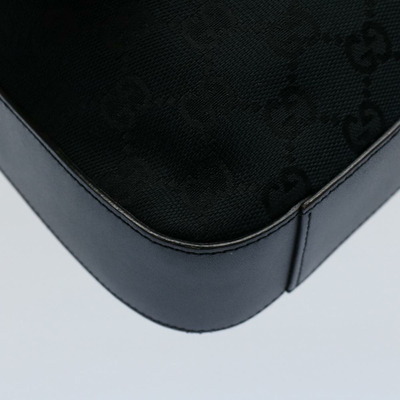 【日本直送】GUCCI GG 帆布單肩包黑色 001 3812 正品 yk8676-15