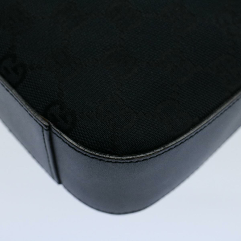 【日本直送】GUCCI GG 帆布單肩包黑色 001 3812 正品 yk8676-16