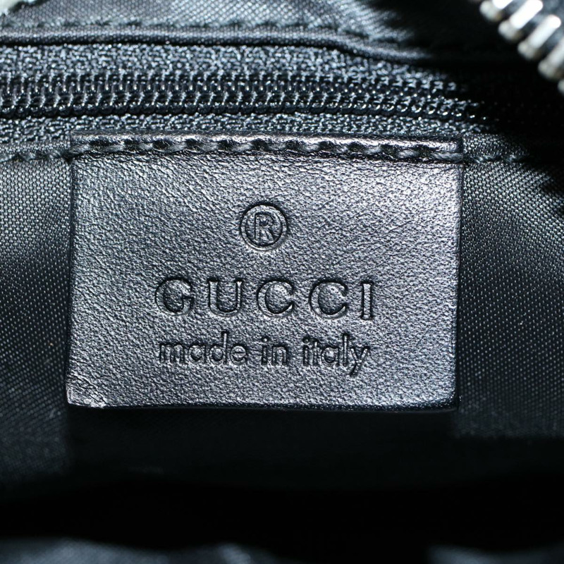 【日本直送】GUCCI GG 帆布單肩包黑色 001 3812 正品 yk8676-18