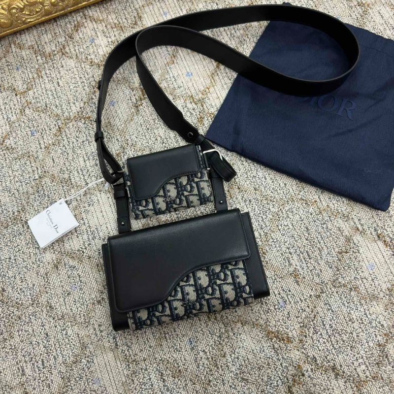 【預購】Dior Elite 老花子母二合一包 可拆開 WOC 短夾 腰包 肩背包 斜背包 手拿包-0