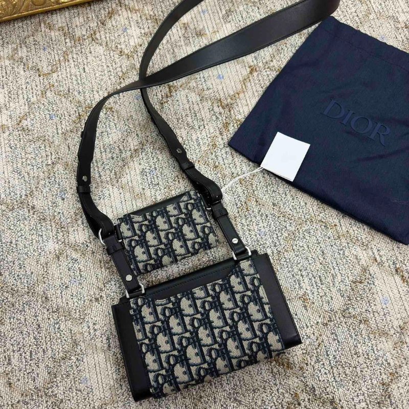 【預購】Dior Elite 老花子母二合一包 可拆開 WOC 短夾 腰包 肩背包 斜背包 手拿包-4