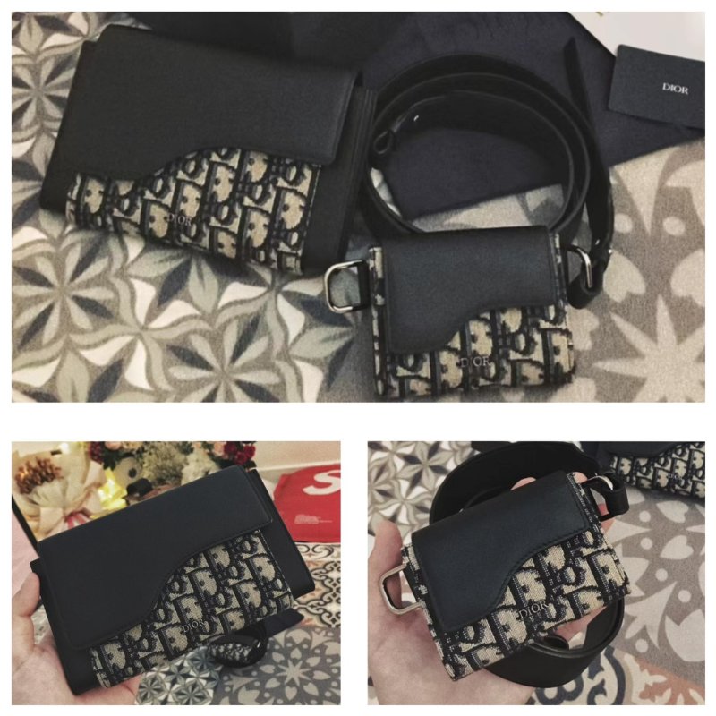 【預購】Dior Elite 老花子母二合一包 可拆開 WOC 短夾 腰包 肩背包 斜背包 手拿包-6