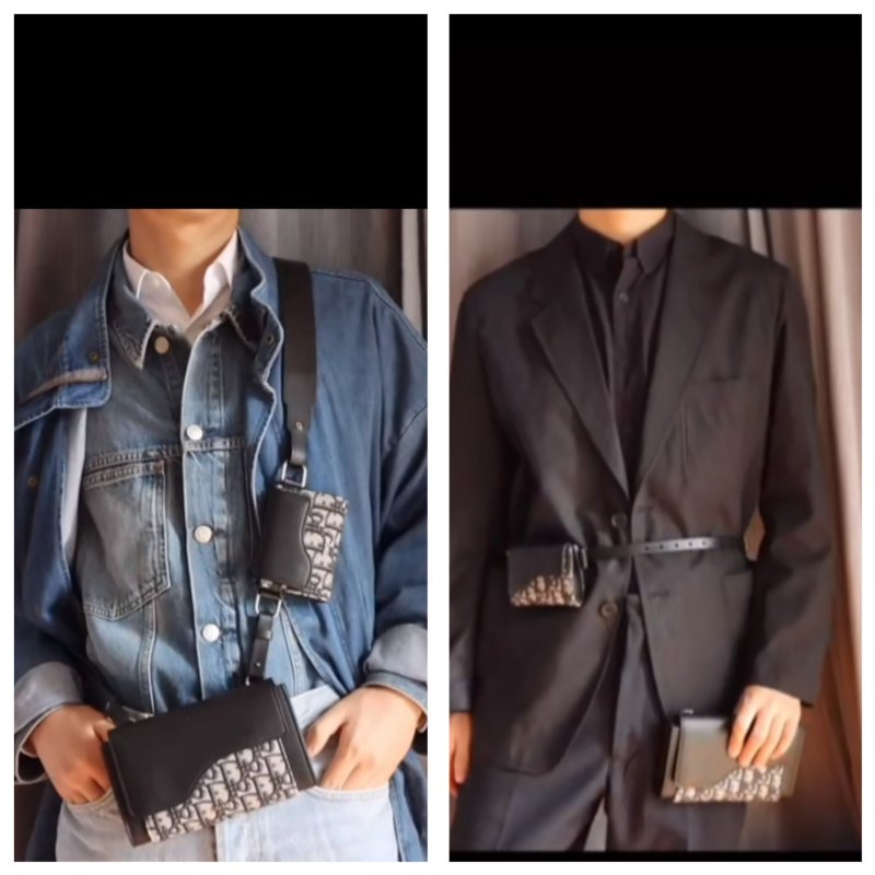 【預購】Dior Elite 老花子母二合一包 可拆開 WOC 短夾 腰包 肩背包 斜背包 手拿包-7