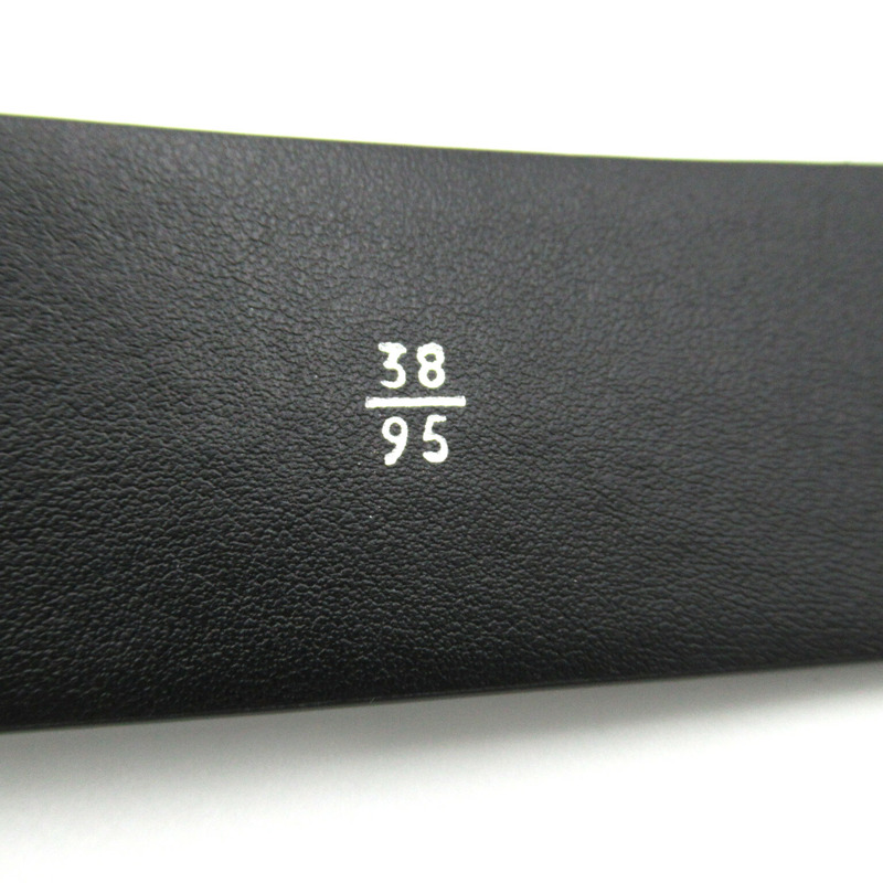 【日本直送】PRADA 皮帶皮帶 2CM257ZO6F000295 皮革黑色銀色全新男裝-5