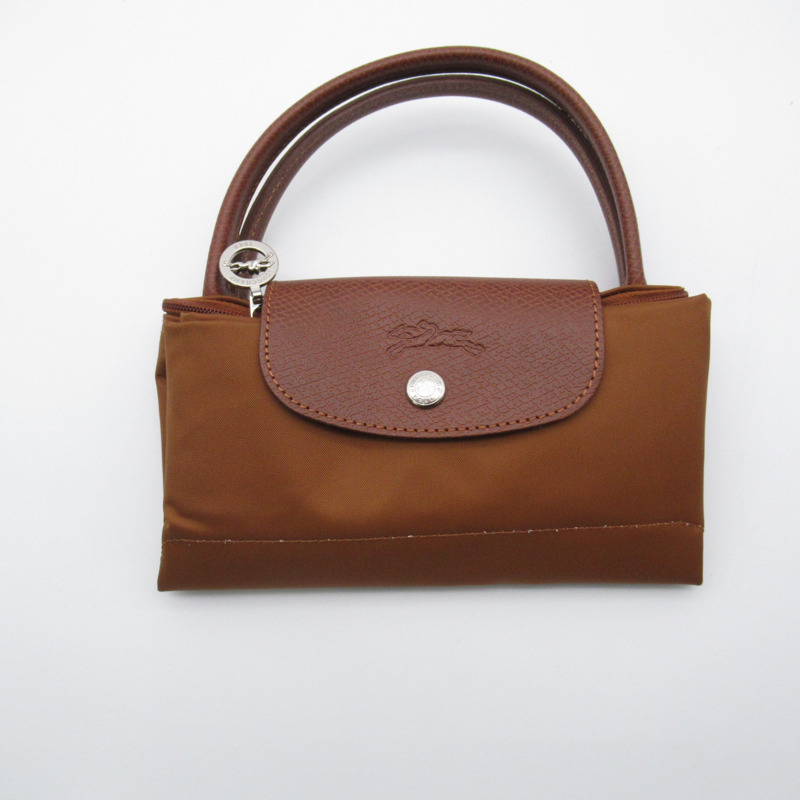 【日本直送】Longchamp Le Pliage Green S Top 手提包 手袋 L1621919504 再生聚醯胺帆布 棕色 干邑色 全新女式-6