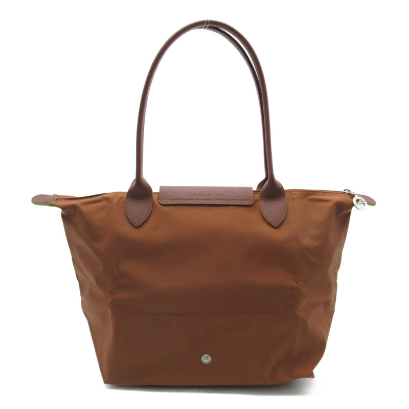 【日本直送】Longchamp Le Pliage 綠色 M 單肩包 單肩包 L2605919504 再生聚醯胺帆布 棕色 干邑色 全新 Wome-1