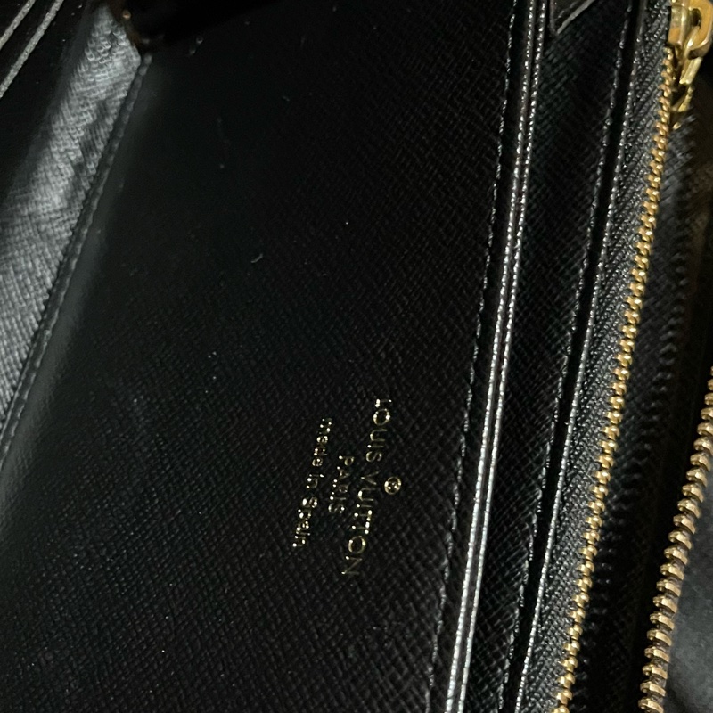 LOUIS VUITTON 晶片 大原花REVERSE拉鍊長夾-25