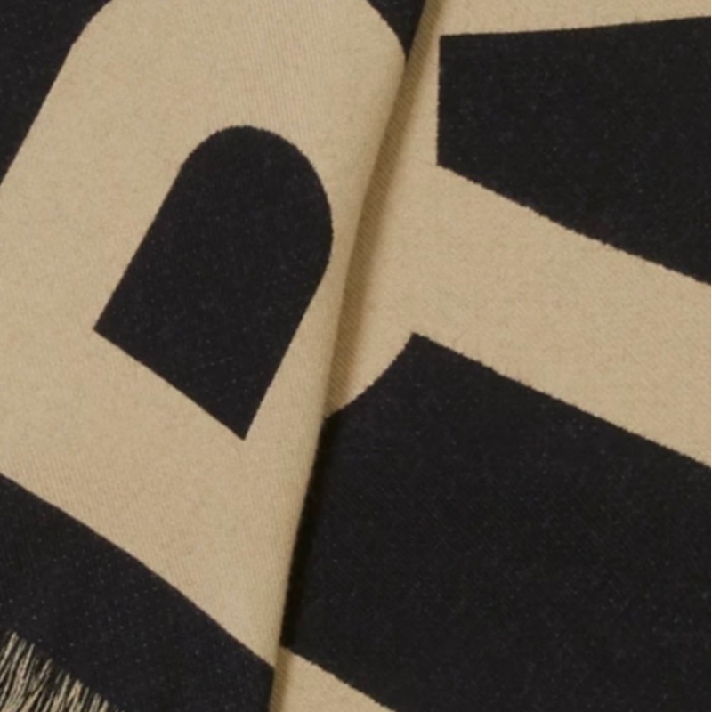 Burberry 典藏米色字母圍巾-4