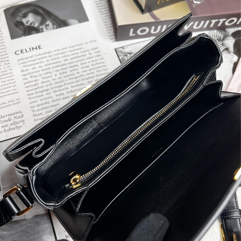 CELINE Triomphe 凱旋門牛皮(黃金尺寸中號）-18