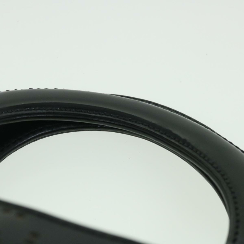 【日本直送】CHANEL COCO Mark Punching 手包漆皮黑 CC 正品 54999-13