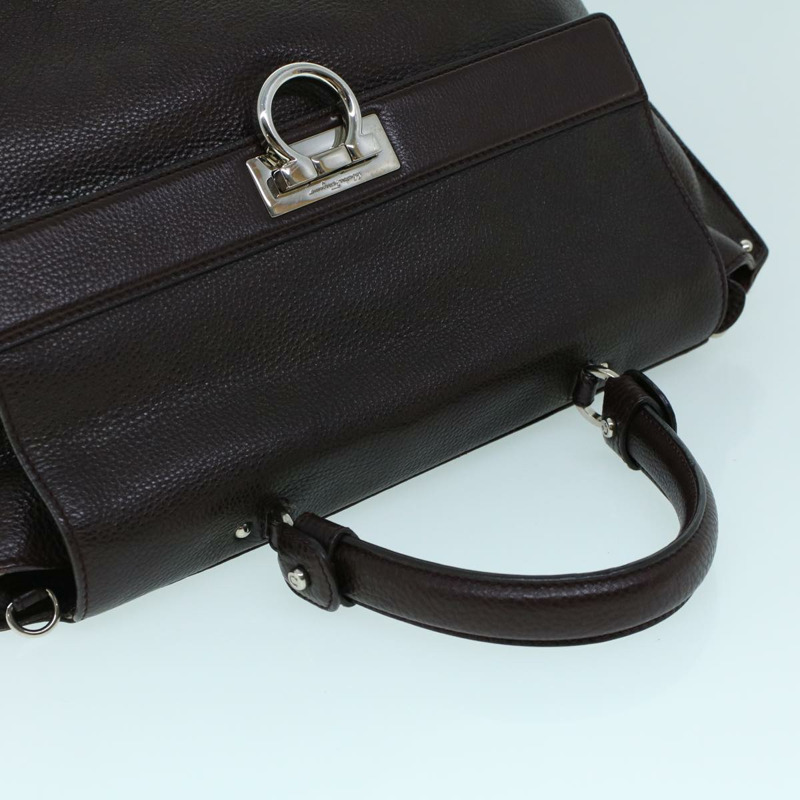 【日本直送】Salvatore Ferragamo Sofia Gancini 單肩包皮革 2way 波爾多正品 53277-5