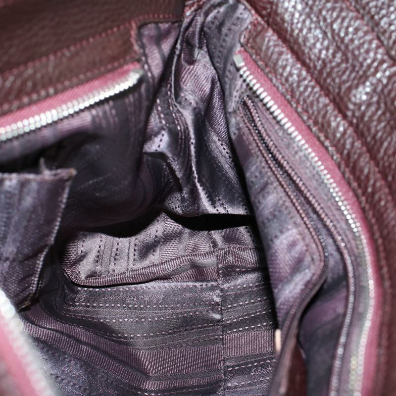 【日本直送】Salvatore Ferragamo Sofia Gancini 單肩包皮革 2way 波爾多正品 53277-18