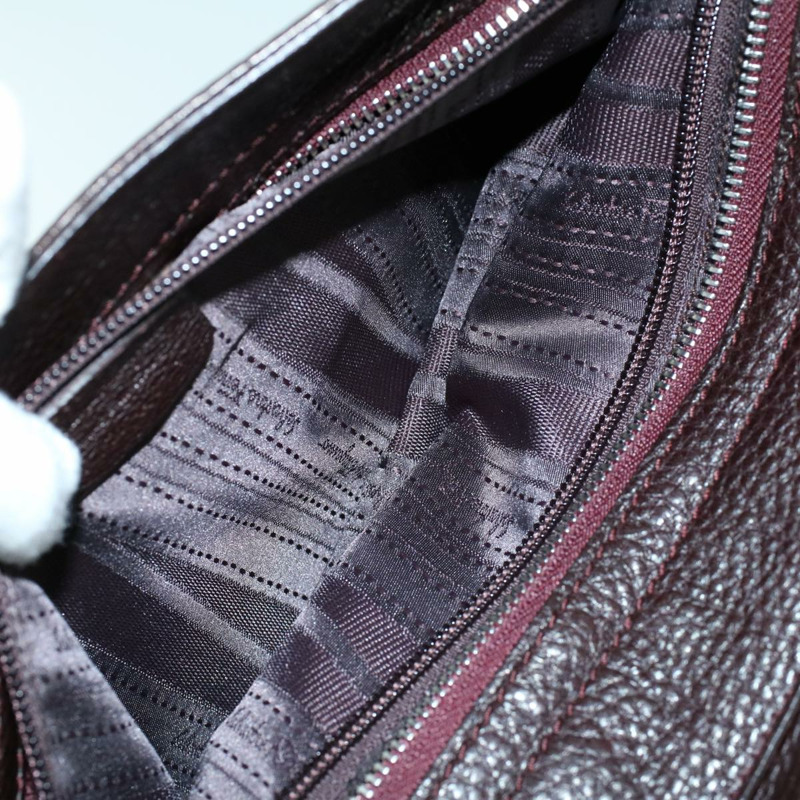 【日本直送】Salvatore Ferragamo Sofia Gancini 單肩包皮革 2way 波爾多正品 53277-21