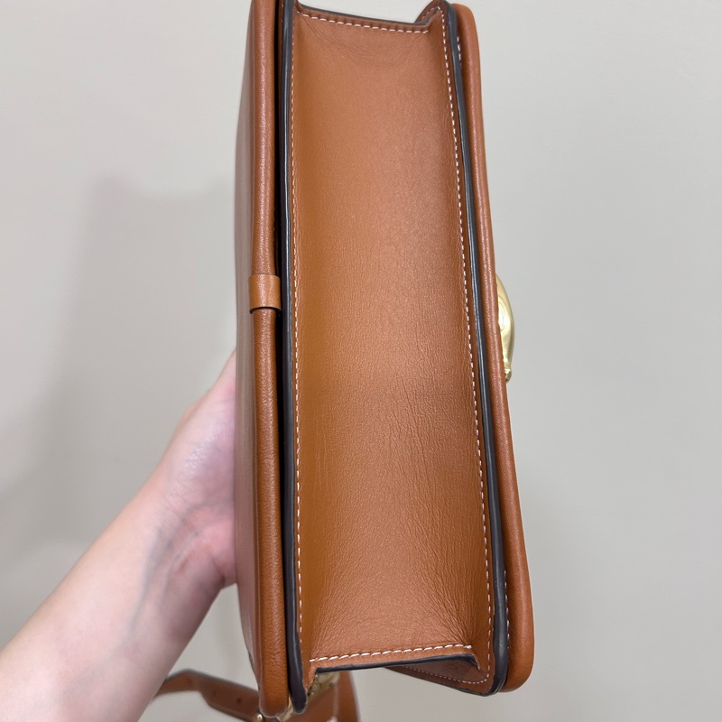 二手閒置款✨Coach Bandit 專櫃款 經典 焦糖老花 CD709-9