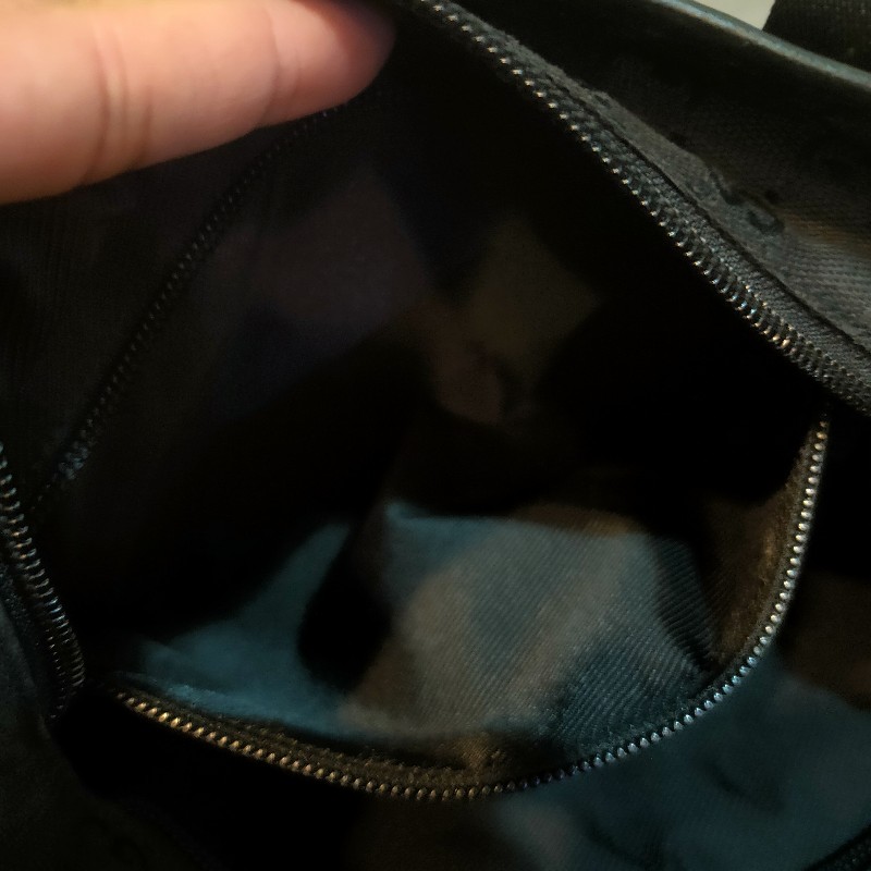 ∆聖誕限時一週降價∆㊣✨Gucci✨古馳 黑色 老花 皮革 帆布 肩背包 托特包/二手包/二手精品-15