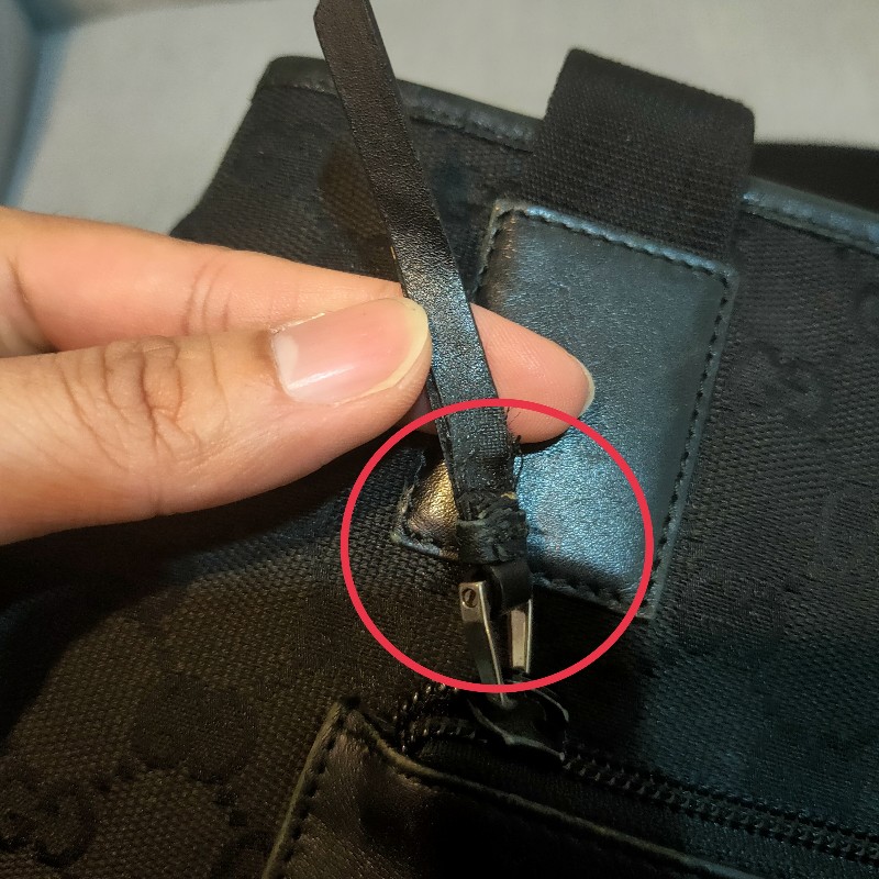 ∆聖誕限時一週降價∆㊣✨Gucci✨古馳 黑色 老花 皮革 帆布 肩背包 托特包/二手包/二手精品-17