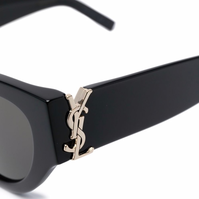 BlackPink Rosé同款 Saint Laurent SL M94 黑色墨鏡 | 貓眼鏡框(客留)-2