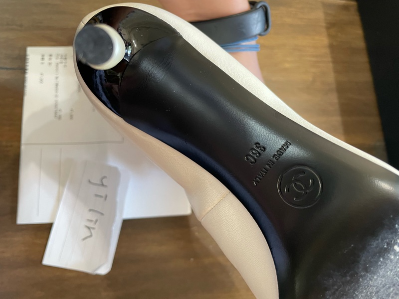 (已預訂)香奈兒珍珠短靴高跟鞋-2