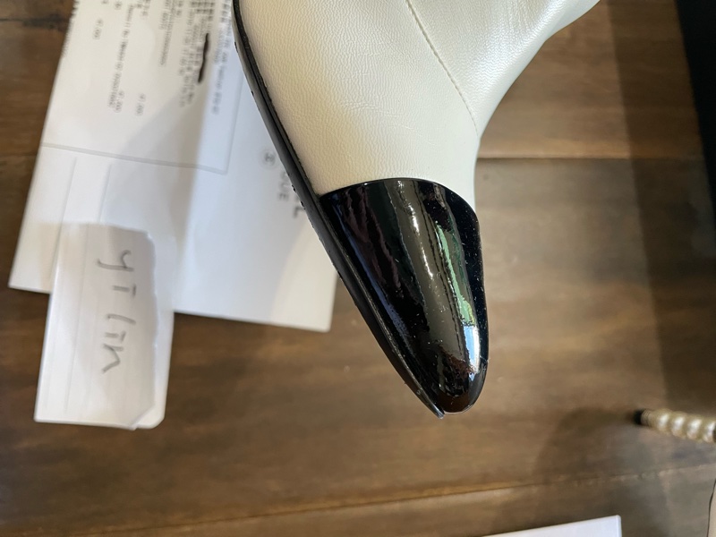 (已預訂)香奈兒珍珠短靴高跟鞋-5