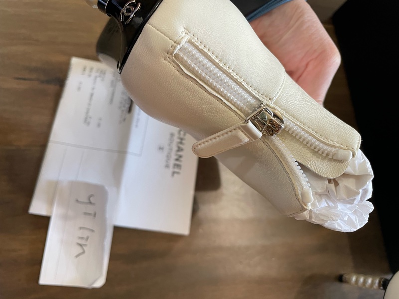 (已預訂)香奈兒珍珠短靴高跟鞋-10