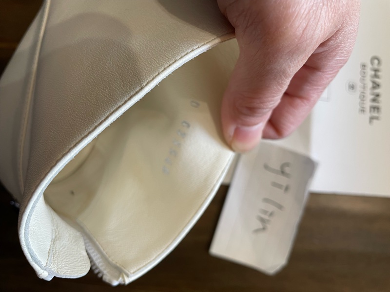 (已預訂)香奈兒珍珠短靴高跟鞋-13