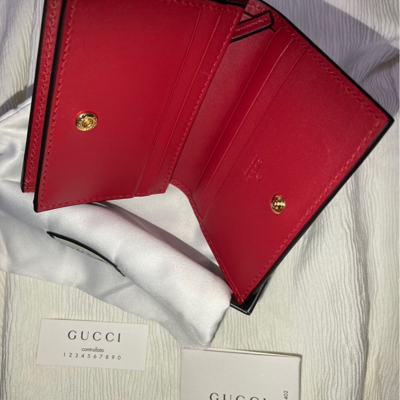 Gucci 25週年貓咪圖騰 中夾-14